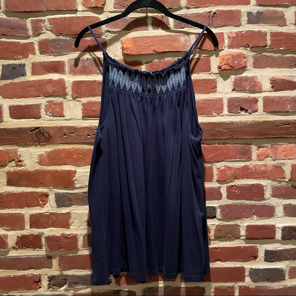 Blue Old Navy Racerback Flowy Shirt